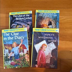 Nancy Drew Mystery Stories Book Collection